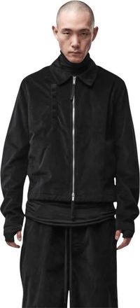 Thom Krom M J 94 Bomberjack - Heren - Zomerjassen - Zwart - XL - Katoen - Jassen