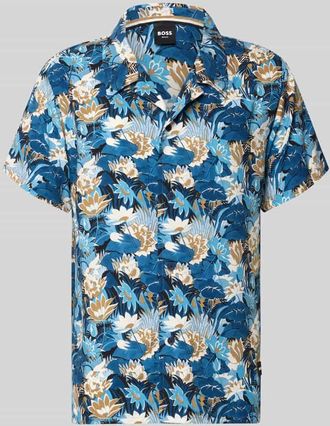 HUGO BOSS Regular Fit Freizeithemd aus reiner Viskose Modell BEACH in Hellblau, Gr&ouml;&szlig;e XXL