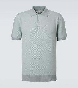 Canali Cotton polo shirt