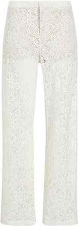 8 by YOOX LACE WIDE-LEG PANTS