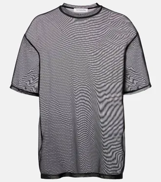 Frankie Shop Zolli sheer mesh T-shirt