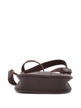 Herm&egrave;s Evelyne Bag Gen III Clemence TPM crossbody bag - Brown