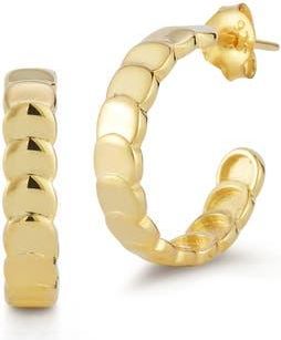 Glaze Jewelry Scallop Hoop Earrings in Gold at Nordstrom Rack
