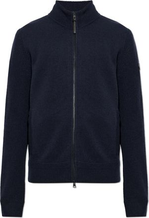 Moncler Wol Cardigan - Heren - Vesten - Blauw - 2XL - Wol - Truien & Vesten