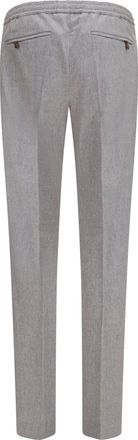Pantaloni Torino Mens Soft Pants Grigio Azzurro Trousers