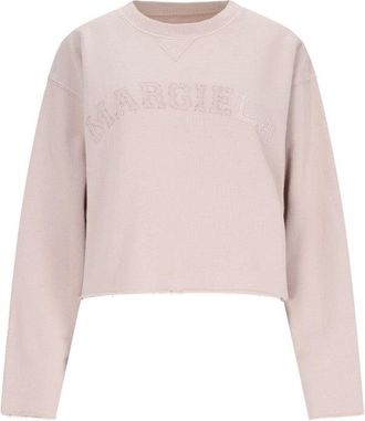 Maison Margiela Logo Sweatshirt - Pink