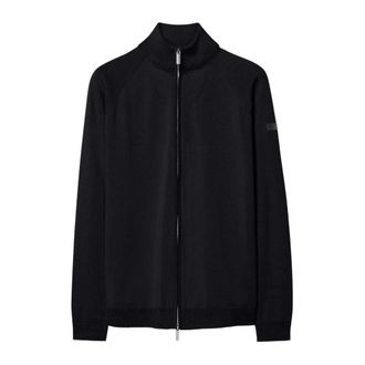 Roberto Ricci Design Rrd, Truien & Vesten, Heren, Blauw, XL, Katoen, Amos Katoenen Volledige Rits Gebreid