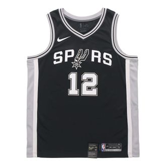 Nike NBA Jersey Basketball Jersey/Vest SW Fan Edition Aldridge Spurs No. 12 Team limited Black 864509-011
