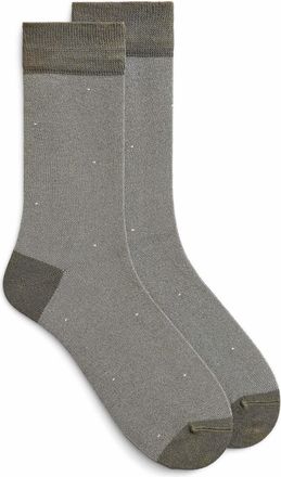 Lindbergh Mens Heathered bamboo viscose dress socks