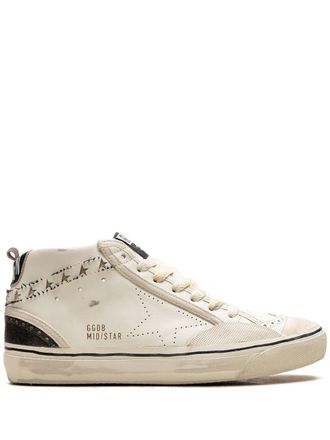 Golden Goose Sneakers Mid Star - Bianco