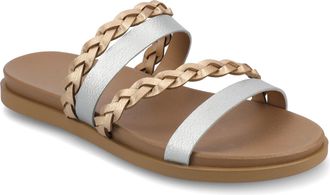 Journee Collection Women & apos;s Colette Medium and Wide Width Flat Sandals
