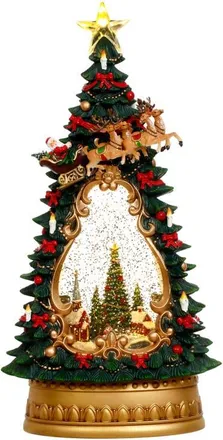 Mark Roberts Christmas Tree Scene with LED in Green at Nordstrom
