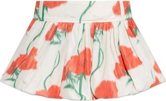 Kenzo Korte Bloemenrok - Dames - Korte rokken - Veelkleurig - XS - Polyester - Rokken