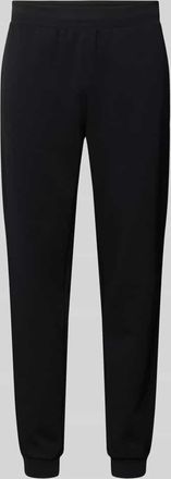 Emporio Armani Sweatpants aus Baumwoll-Mix in Black, Gr&ouml;&szlig;e XXXL
