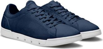 Swims Breeze Tennis Knit Sneaker in Navy at Nordstrom, Size 10.5