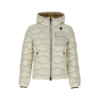 Blauer Witte Bryant Jassen - Heren - Winterjassen - Wit - XL - Jassen