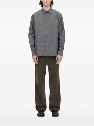 Berner K&uuml;hl Volume shirt - men - Cotton - M - Grey