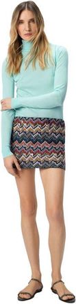 Missoni Mini Skirt In Embroidered Lace in Multicoloured at Nordstrom, Size 36 It
