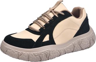 Generic Womens Waterproof Hiking Trainers Womens Chunky Trainers Height Increasing Shoes Fashion Old-Fashioned Sneakers Lightweight Skater Sneaker with Laces 