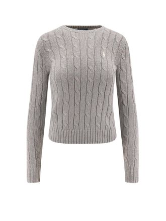 Polo Ralph Lauren Cotton Cable Knit Sweater-Donna