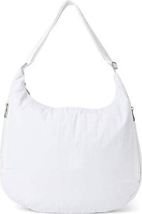 Baggallini Swift Hobo Crossbody Cross Body Womens Handbags B-lite Bright White, Nylon