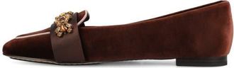 Birdies The Sparrow Loafer Velvet Jewel in Brandy at Nordstrom, Size 7