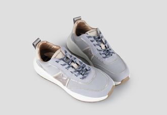 Alexander Smith Blaze Woman in avio nylon and silver laminated details