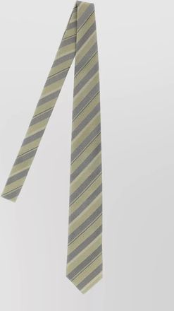 Brunello Cucinelli silk striped tie