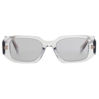 Prada Light Grey Rectangular Ladies Sunglasses PR 17WSF 12R30B 51
