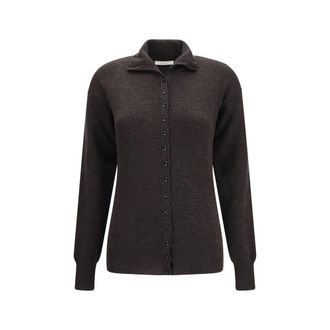 Christophe Lemaire Black Cashmere Womens Cardigan