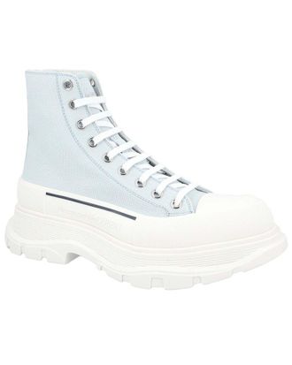 Alexander McQueen Alexander Mcqueen Mens Canvas Tread Slick Boot, Never Worn (Authentic Pre- Loved)