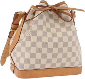 Louis Vuitton Pre-owned Bucket Bags, female, White, Size: ONE SIZE Pre-owned Noe Handbag