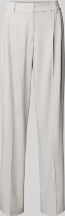 Christian Berg Anzughose mit Ges&auml;&szlig;taschen in Hellgrau Melange, Gr&ouml;&szlig;e 40