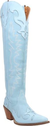 Dingo Drama Queen Over the Knee Western Boot in Blue at Nordstrom, Size 7