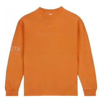Nike x NOCTA Drake 8K Peaks Long-Sleeve Mock Neck Asia Sizing Orange FQ6557-818