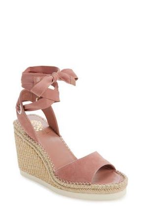 Vince Camuto Bendsen Wedge Sandal in Dark Pale Pink at Nordstrom Rack, Size 8.5