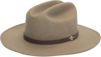 Stetson Route 66 Hat in Mushroom at Nordstrom, Size Small