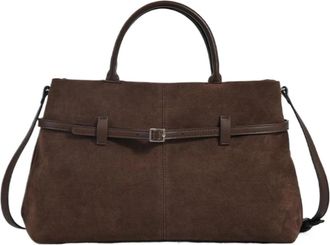 Generic Compatible For Womens Handbag, Commuting, Large Capacity Crossbody Bag(Coffee)