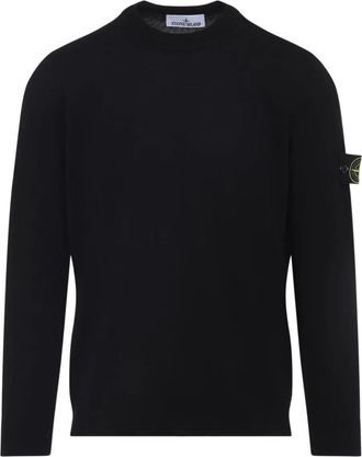Stone Island Pullover Girocollo In Lana Leggera-Uomo
