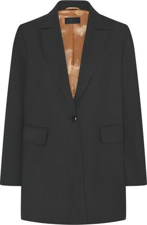 C.Ro Blazers - Dames - Blazers - Zwart - XL - Leer - Jassen