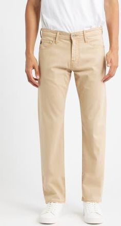 AG - Adriano Goldschmied Prot&eacute;g&eacute; Italian Light Bedford Straight Leg Pants in Light Truffle at Nordstrom Rack, Size 30 X 34