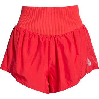 Free People FP Movement Carpe Diem Water Resistant Shorts in Grapefruit at Nordstrom, Size X-Large
