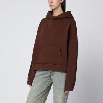 Entire studios Brown Hooded Sweatshirt