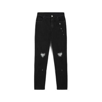 Freddy Jeans skinny vita regular in denim distressed sostenibile