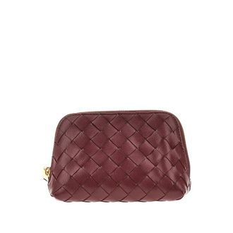 Bottega Veneta Intrecciato leather pouch Woman One Size