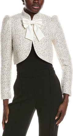 Alice & Olivia Alice + Olivia Ilaria Cropped Jacket