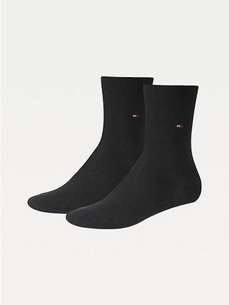 Tommy Hilfiger Set van 2 paar enkelsokken met geborduurde vlag