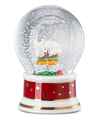 Hutschenreuther snow globe (11.7cm x 7.9cm) - unisex - Porcelain/glass - OS - Red