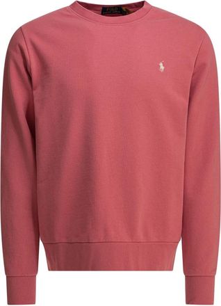 Polo Ralph Lauren Crewneck Sweatshirt - Heren - Sweatshirts - Rood - L - Katoen - Hoodies & sweatvesten