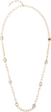 Saachi Saachi 14K Crystal Cascade Long Necklace